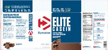 Dymatize Elite Casein Rich Chocolate - supplement