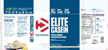 Dymatize Elite Casein Smooth Vanilla - supplement