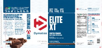 Dymatize Elite XT Fudge Brownie - supplement