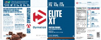 Dymatize Elite XT Fudge Brownie - supplement