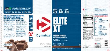 Dymatize Elite XT Rich Chocolate - supplement