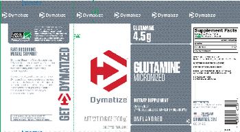 Dymatize Glutamine Micronized Unflavored - supplement