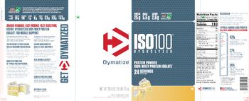 Dymatize ISO100 Hydrolyzed Birthday Cake - supplement