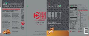 Dymatize ISO100 Hydrolyzed Chocolate Caramel - supplement
