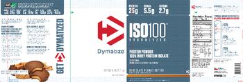 Dymatize ISO100 Hydrolyzed Chocolate Peanut Butter - 