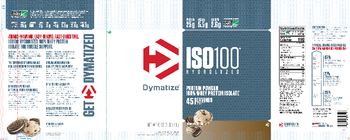 Dymatize ISO100 Hydrolyzed Cookies & Cream - supplement