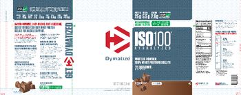 Dymatize ISO100 Hydrolyzed Dutch Chocolate - supplement