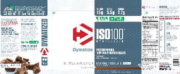 Dymatize ISO100 Hydrolyzed Natural Chocolate - 