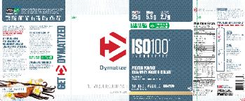 Dymatize ISO100 Hydrolyzed Natural Vanilla - 