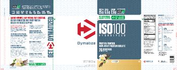 Dymatize ISO100 Hydrolyzed Vanilla - supplement