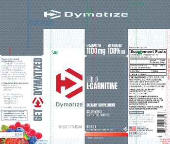 Dymatize Liquid L-Carnitine Berry - supplement