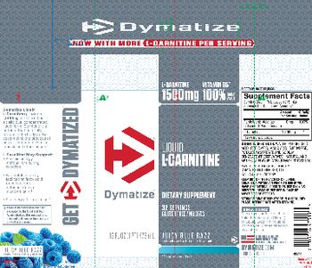 Dymatize Liquid L-Carnitine Juicy Blue Razz - supplement