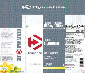 Dymatize Liquid L-Carnitine Lemonade - supplement