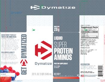 Dymatize Liquid Super Protein Aminos Berry - protein supplement