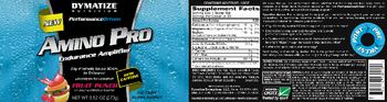 Dymatize Nutrition Amino Pro Fruit Punch with Caffeine - supplement