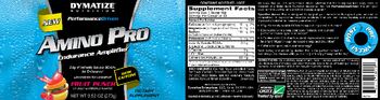 Dymatize Nutrition Amino Pro Fruit Punch With Caffeine - supplement
