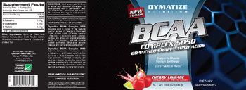 Dymatize Nutrition BCAA Complex 5050 Cherry Limeade - supplement