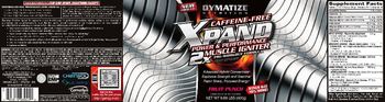Dymatize Nutrition Caffeine-Free Xpand 2x Fruit Punch - supplement