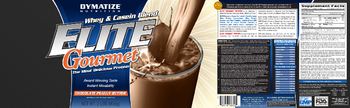 Dymatize Nutrition Elite Gourmet Chocolate Peanut Butter - supplement
