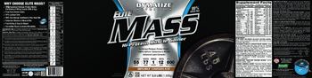Dymatize Nutrition Elite Mass Hi-Protein Muscle Gainer Double Chocolate - supplement