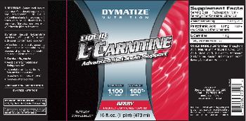 Dymatize Nutrition Liquid L-Carnitine Berry - supplement