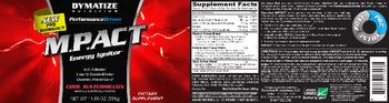 Dymatize Nutrition M.P.Act Cool Watermelon - supplement