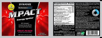 Dymatize Nutrition M.P.Act Fruit Punch - supplement