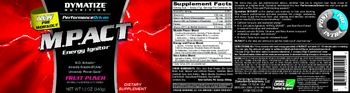 Dymatize Nutrition M.P.Act Fruit Punch - supplement