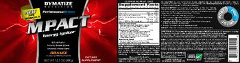 Dymatize Nutrition M.P.Act Orange - supplement