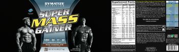 Dymatize Nutrition Super Mass Gainer Rich Chocolate - supplement