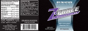 Dymatize Nutrition Z-Force - supplement