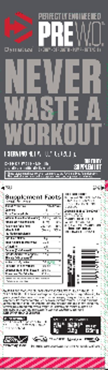 Dymatize Pre W.O. Cherry Watermelon - supplement