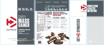 Dymatize Super Mass Gainer Cookies & Cream - supplement