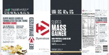 Dymatize Super Mass Gainer Gourmet Vanilla - supplement