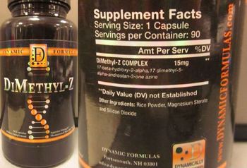 Dynamic Formulas DiMethyl-Z - supplement