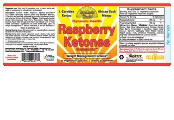 Dynamic Health Laboratories Inc. Dynamic Health Raspberry Ketones Complete - supplement