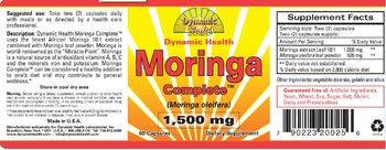 Dynamic Health Laboratories Inc. Moringa Complete 1,500 mg - supplement