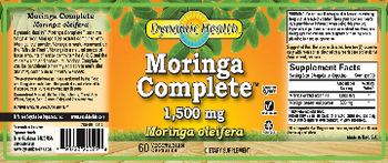 Dynamic Health Moringa Complete 1,500 mg - supplement