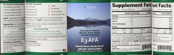 E3Live E3 AFA - supplement
