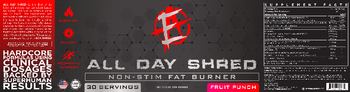 EA All Day Shred Fruit Punch - supplement