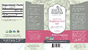 Earth Mama Organics Organic Raspberry Leaf Tea - herbal tesupplement