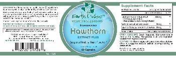 Earth Wise Vitamins & Supplements Hawthorn Extract Plus - supplement
