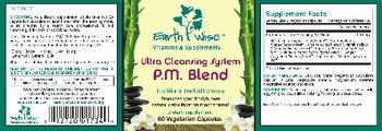 Earth Wise Vitamins & Supplements Ultra Cleansing System P.M. Blend - supplement