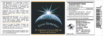 Earthpulse Nanotronic Technologies First Elements - 
