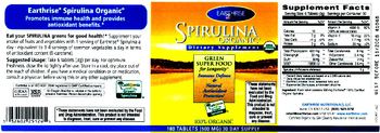 Earthrise Spirulina Organic - supplement