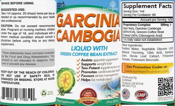 EarthWell Garcinia Cambogia Liquid With Green Coffee Bean Extract - supplement