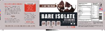 Eat The Bear Bare Isolate Chocolate - 