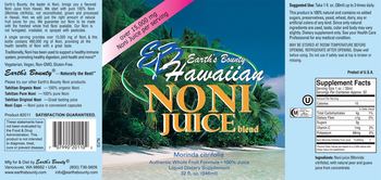 EB Earth's Bounty Hawaiian Noni Juice Blend - liquid supplement
