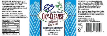 EB Earth's Bounty Oxy-Cleanse - supplement