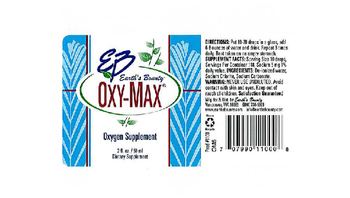 EB Earth's Bounty Oxy-Max - supplement